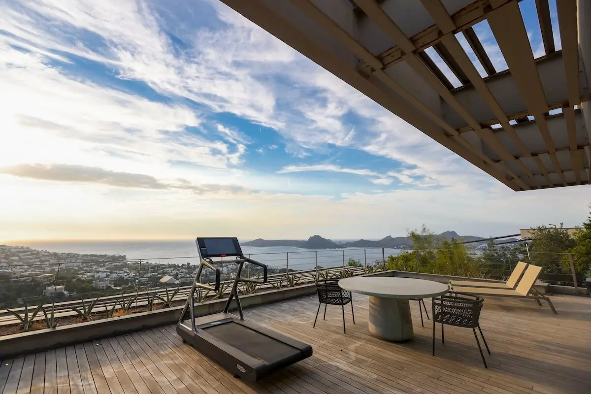 Large terrace